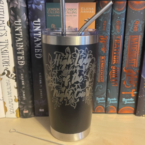 A Court of Thorns and Roses - Feyre Inspired 20 oz Tumbler - Insulated Cup for Portable Drinking