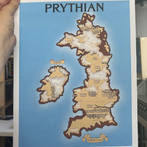 Prythian Map Art Print