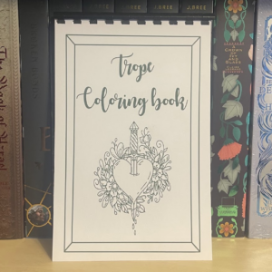 Book Trope Coloring book